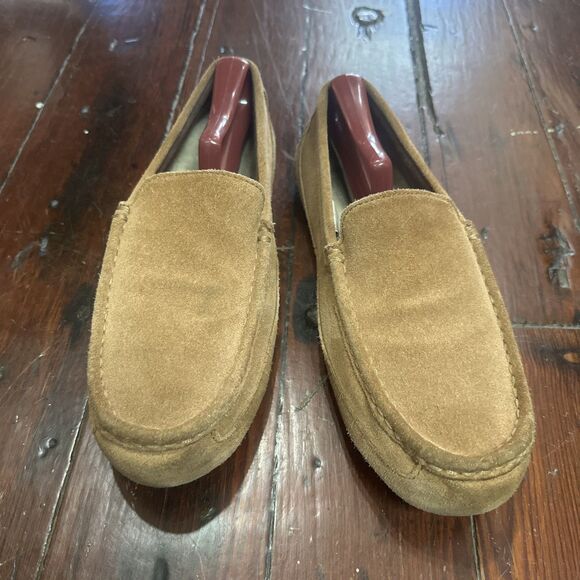 UGG Australia Alder Suede Slipper for Men, Size US 9 - Chestnut Indoor/Outdoor